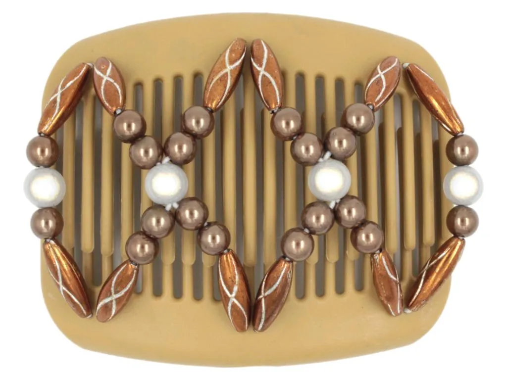 African Butterfly Hair Comb - Dalena Blonde 79