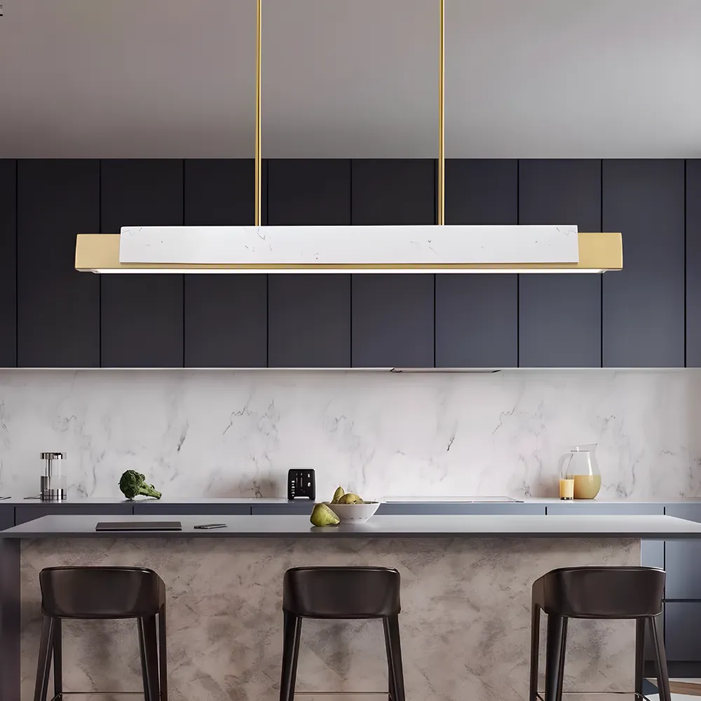 BRAZE / Marble Bar Pendant Light