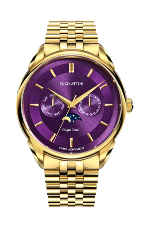 Cinque Terre - President Bracelet / Swiss Movement