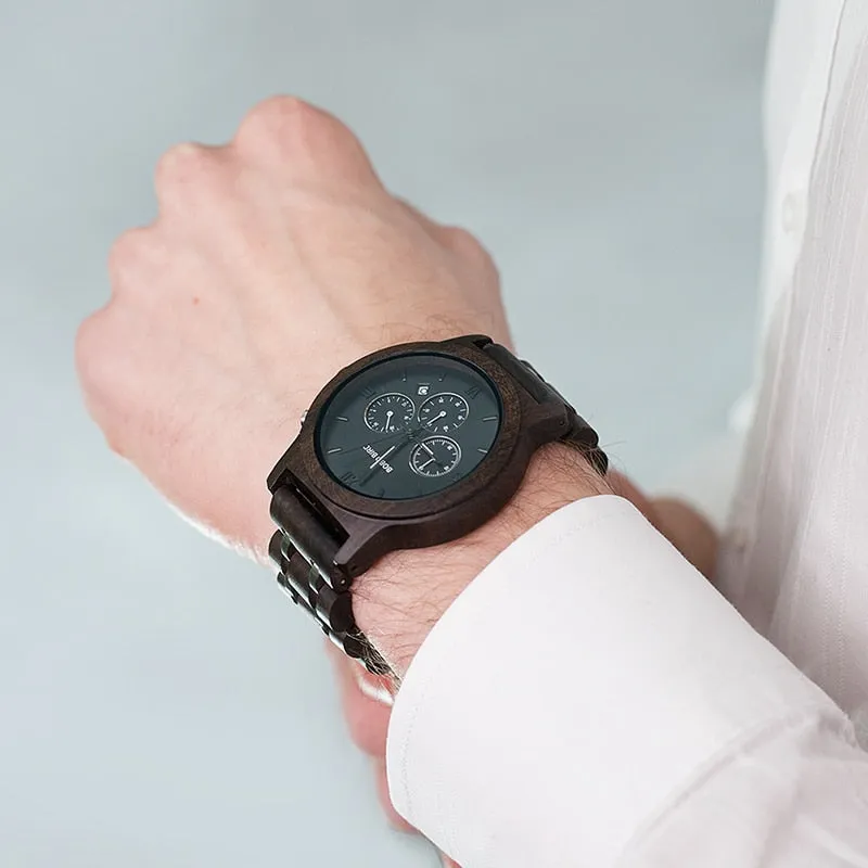 Funki Buys | Watches | Men's Luxury Wood Watch Gift Box Set