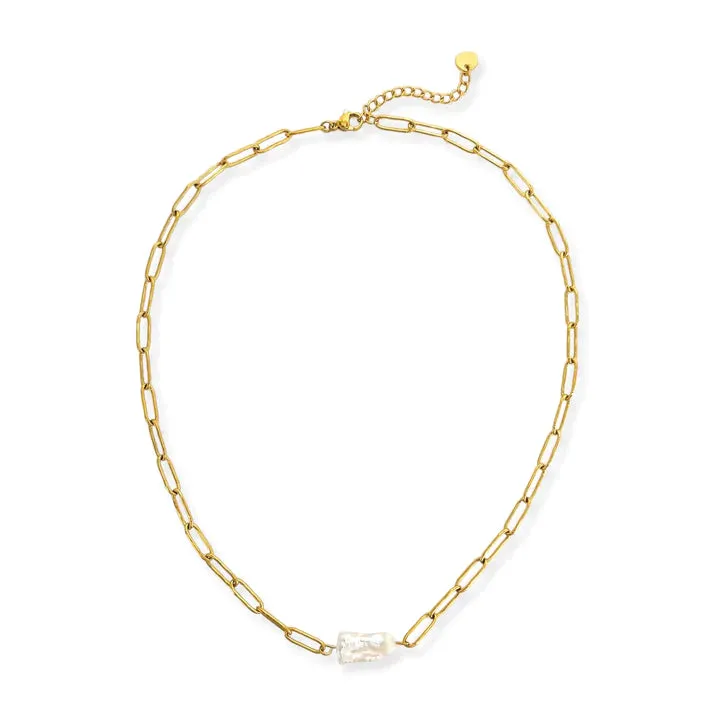 Genuine Baroque Freshwater Pearl Necklace