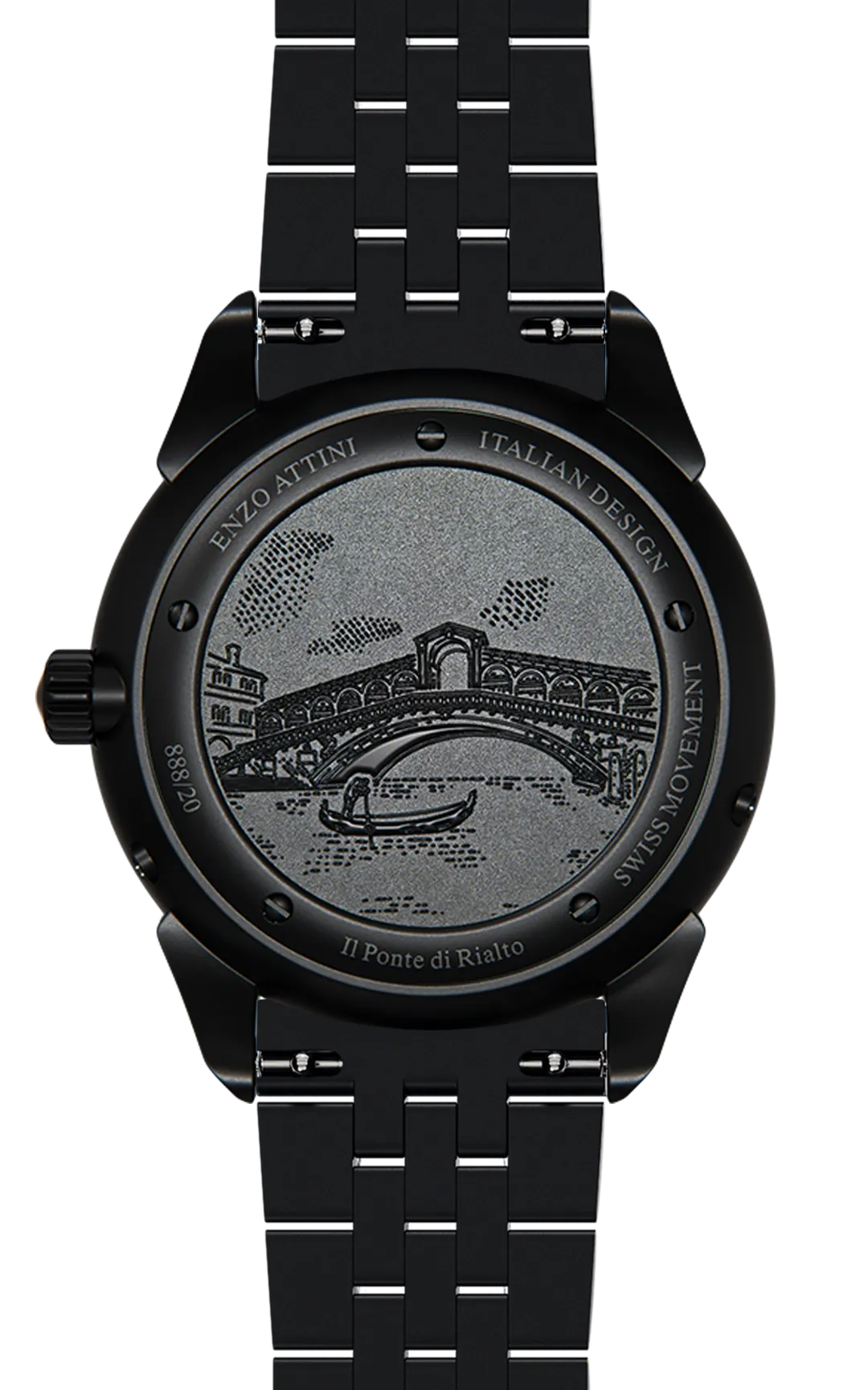 il Ponte di Rialto, Venezia - President Bracelet / Swiss Movement.