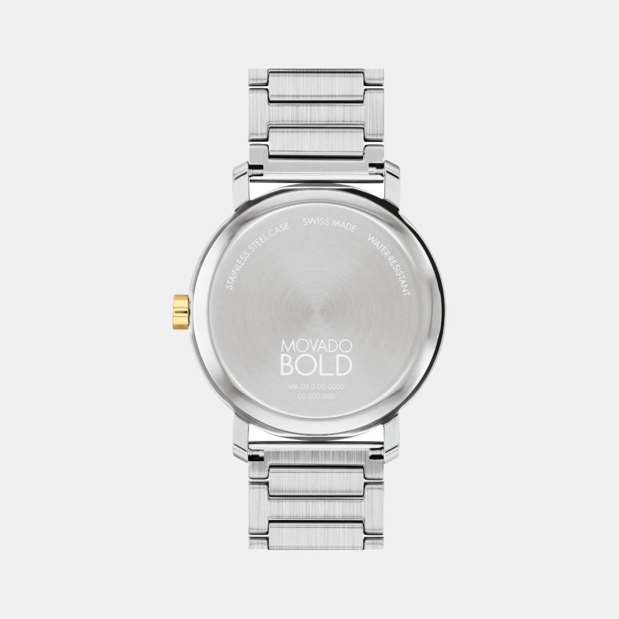Men Quartz Analog Silver Dial Stainless Steel Watch 3601087