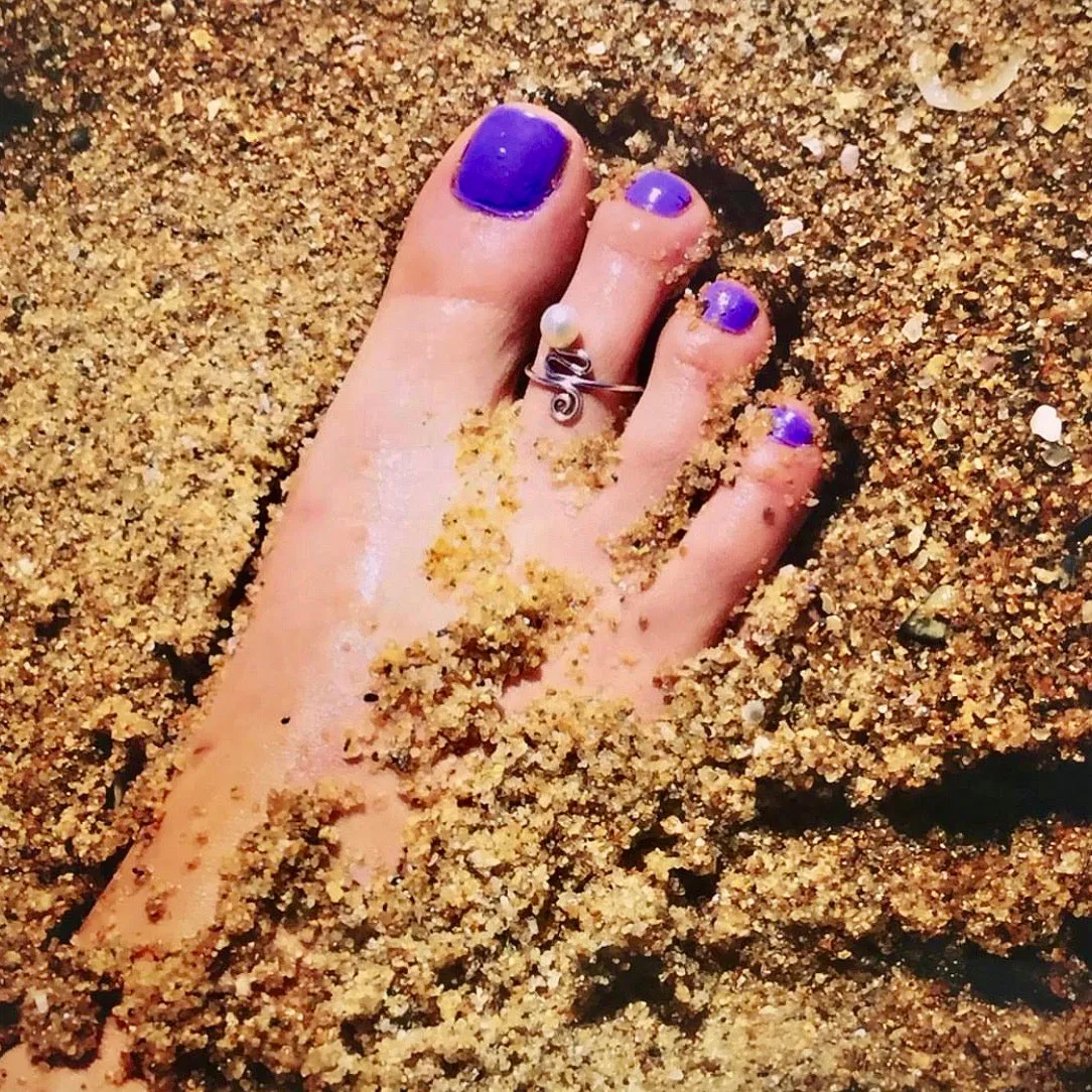 Pearl Toe Ring