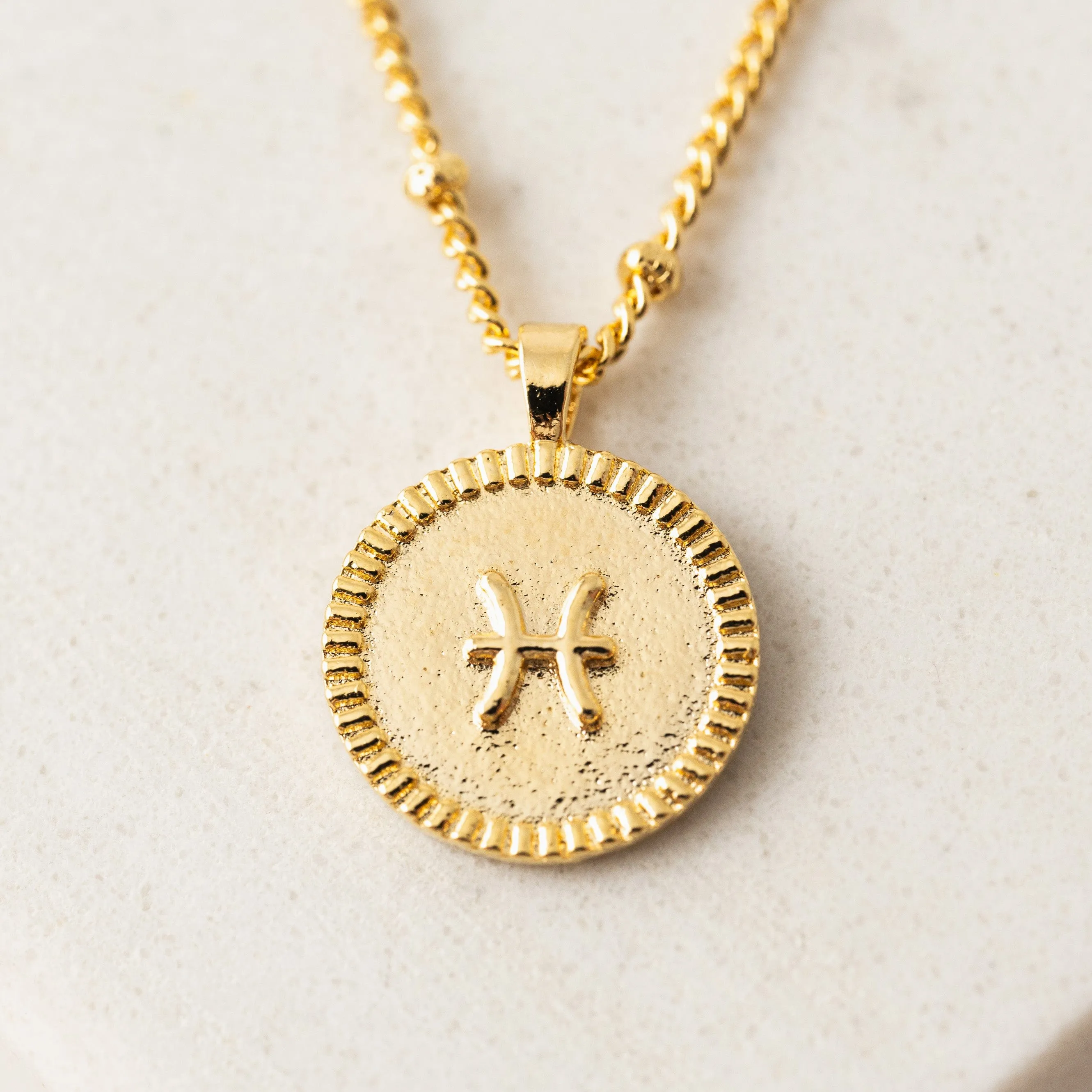 Pisces Horoscope Necklace