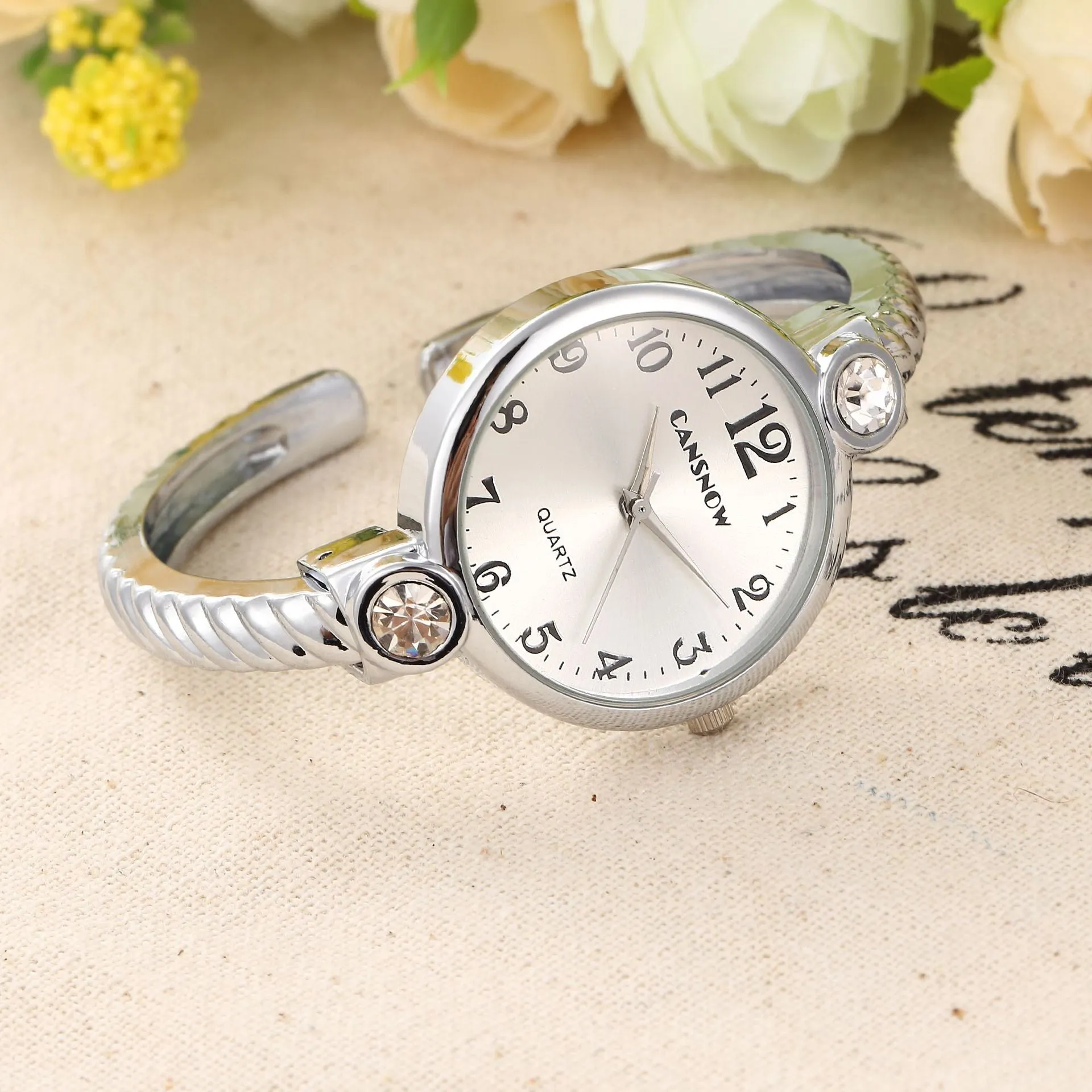 Rhinestone Women's Bracelet Watch Personalized Exquisite Bracelet Watch Women's Watch