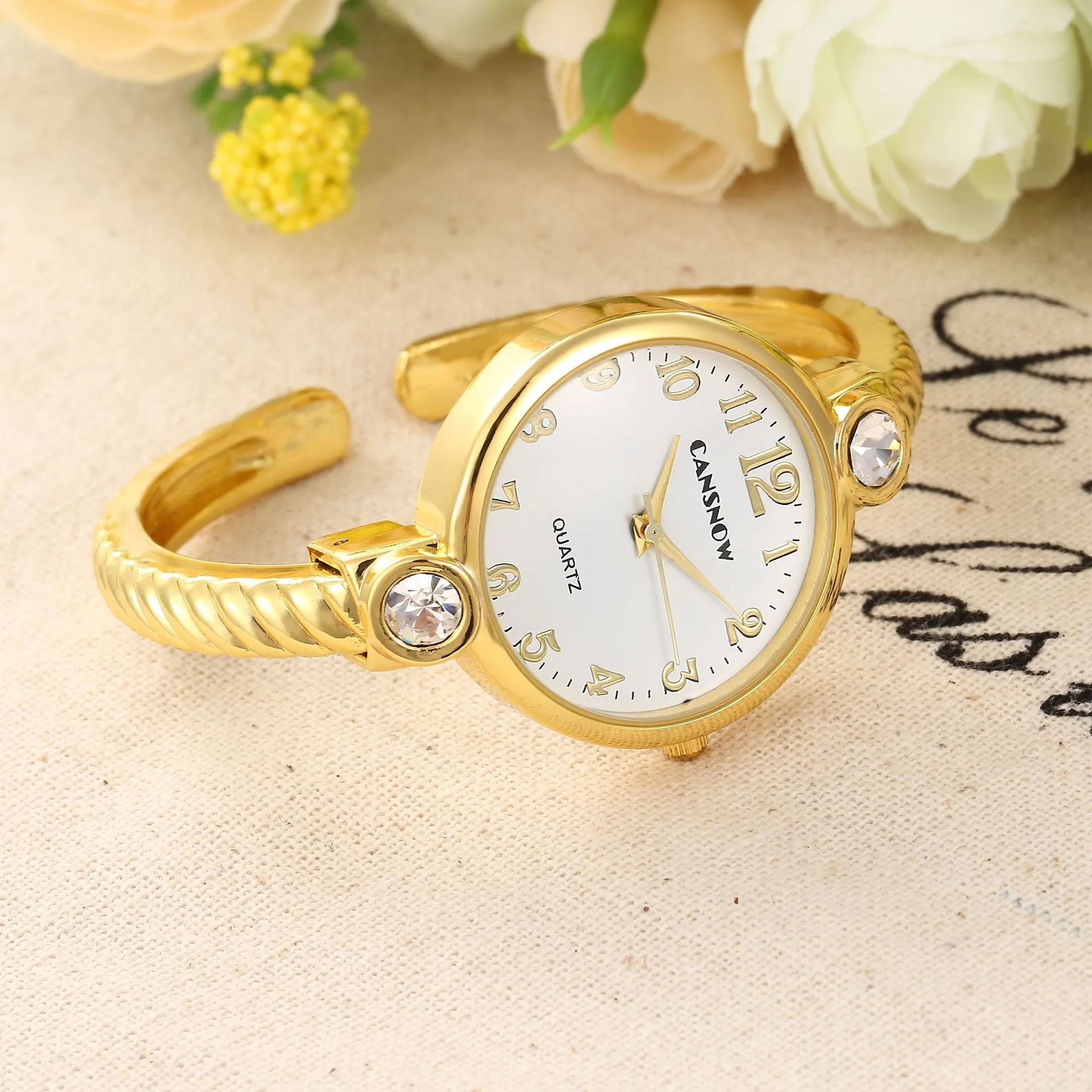 Rhinestone Women's Bracelet Watch Personalized Exquisite Bracelet Watch Women's Watch