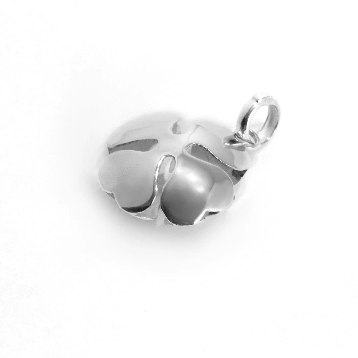 Sterling Silver Four-Leaf Clover Pendant