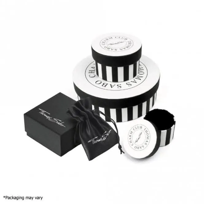 Thomas Sabo Pink Sterling Silver Bracelet X0227-034-9