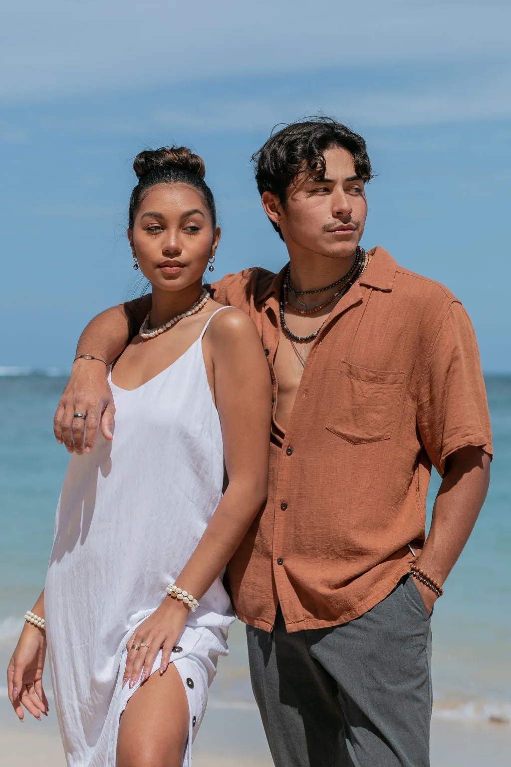 Unisex Men's Lava Necklace - Kalama